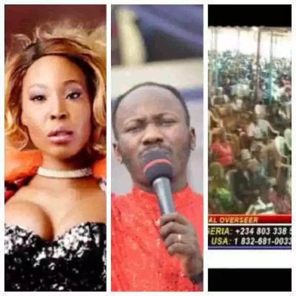 Ex-Usher Claims She Was In A Relationship With Apostle Suleiman And His Wife Knows About It